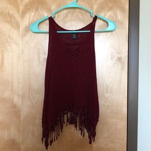 Cropped tank from Rue21